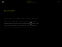 Tablet Screenshot of einstein-motorsport.com